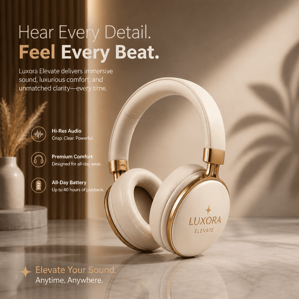 Generated headphones ad