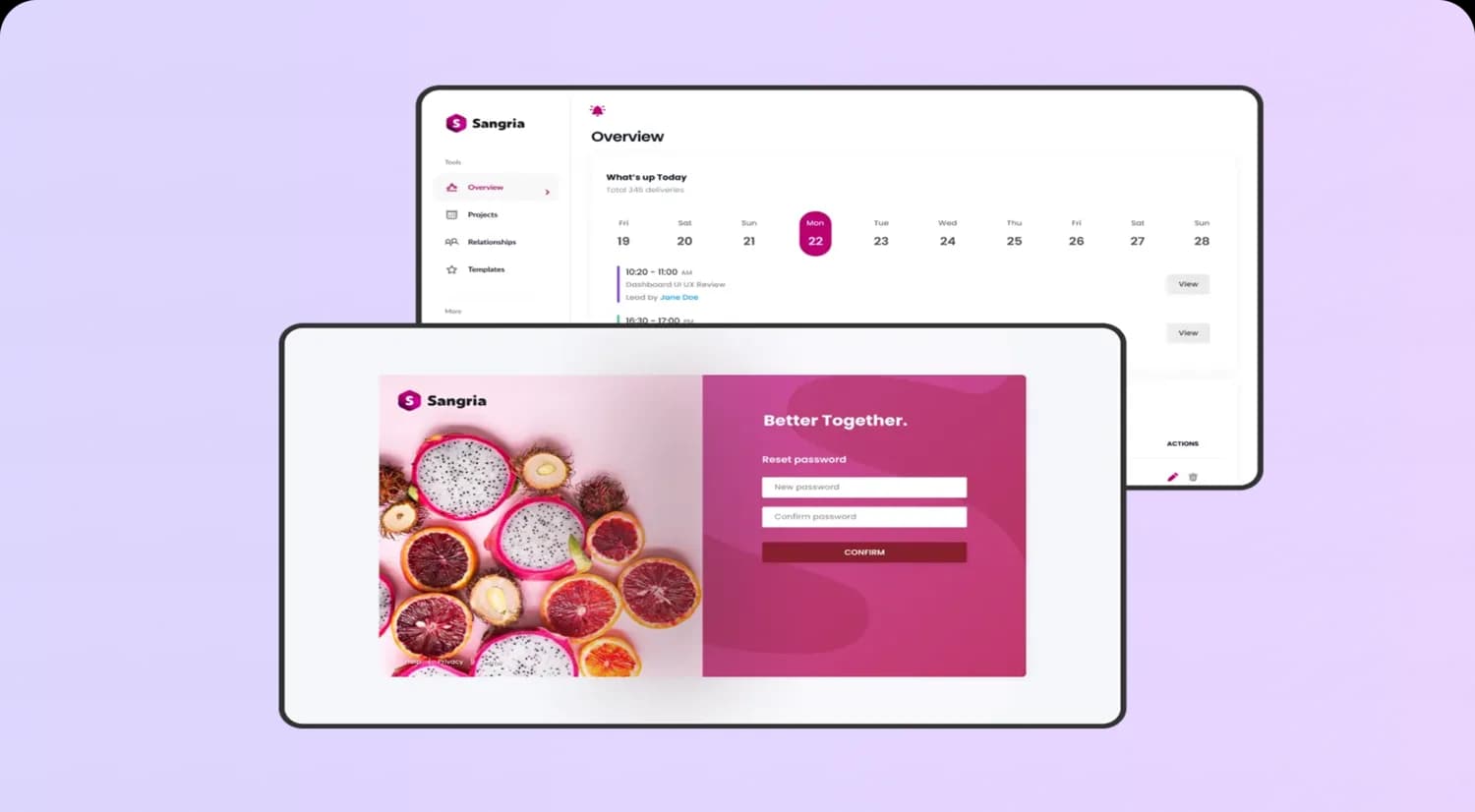 Sangria sales platform